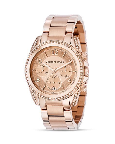 michael kors rose gold watch review blog|rose gold mk watch men.